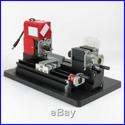 Mini Small Metal Lathe Machine Saw Combined Motorized Tool 12VDC/2A/24W USA