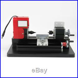 Mini Small Metal Lathe Machine Saw Combined Motorized Tool 12VDC/2A/24W USA