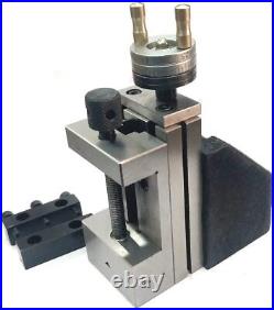 Mini Vertical Slide with 2/50 mm Steel Vice-Instant Milling- Small Bench Lathe