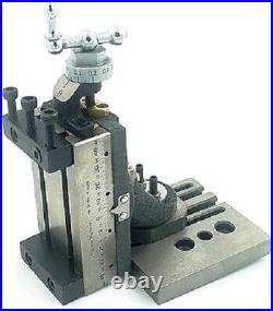 Mini Vertical Slide with Base Plate- Mounting on 7 x 14 Mini Lathe Machine