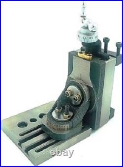 Mini Vertical Slide with Base Plate- Mounting on 7 x 14 Mini Lathe Machine