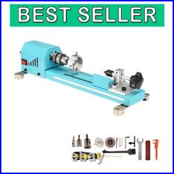 Mini Wood Lathe Machine Multi-Purpose Table Top Tool for DIY Enthusiasts