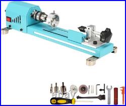 Mini Wood Lathe Machine Multi-Purpose Table Top Tool for DIY Enthusiasts