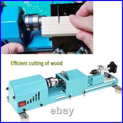 Mini Wood Lathe Machine Multi-Purpose Table Top Tool for DIY Enthusiasts