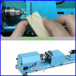 Mini Wood Lathe Machine Multi-Purpose Upgraded And Lengthened Processing Diam