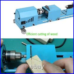 Mini Wood Lathe Machine Multi-Purpose Upgraded And Lengthened Processing Diam