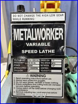 Mini lathe motor and controller