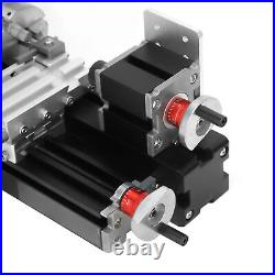 Miniature Lathe 24W 20 000 RPM Mini Benchtop Wood Lathe Machine For Woodworking