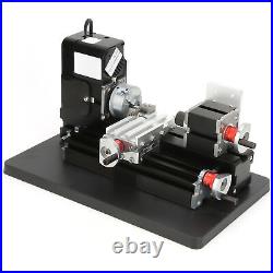 Miniature Lathe 24W 20 000 RPM Mini Benchtop Wood Lathe Machine For Woodworking