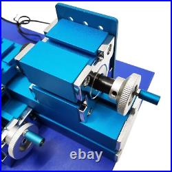 Miniature Metal Lathe DIY Didactical Micro Drilling Machine Benchtop 100-240V