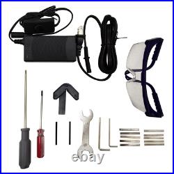 Miniature Metal Lathe DIY Didactical Micro Drilling Machine Benchtop 100-240V