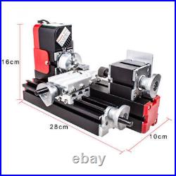 Miniature Multifunction Metal Motorized Mini Lathe Machine DIY Tool 20000rev/min