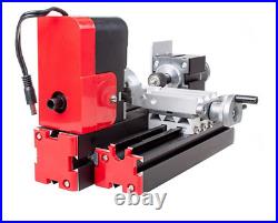 Miniature Multifunction Metal Motorized Mini Lathe Machine DIY Tool 20000rev/min