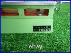 Mitsui SM-3 Mini Bench Metalworking Lathe 1/10 Japan Vintage Tool Tested