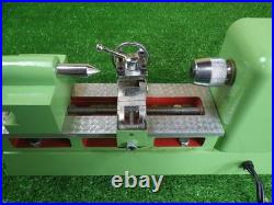 Mitsui SM-3 Mini Bench Metalworking Lathe 1/10 Japan Vintage Tool Tested