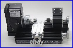 Motorized DIY Mini Metal Lathe Machine Tool For Hobby Model Making