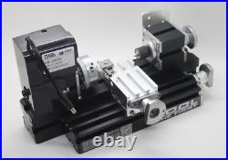 Motorized DIY Mini Metal Lathe Machine Tool For Hobby Model Making