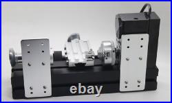 Motorized DIY Mini Metal Lathe Machine Tool For Hobby Model Making