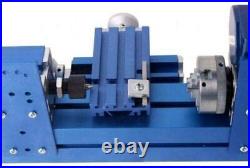 Motorized Metal Lathe Milling Machine CNCDIY Tool Woodworking Lathe Mini Machine