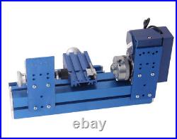 Motorized Metal Lathe Milling Machine CNCDIY Tool Woodworking Lathe Mini Machine