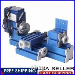 Motorized Metal Lathe Milling Machine DIY Tool Woodworking Lathe Mini Machine