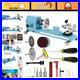 Multi-Purpose Mini Lathe Machine for Wood & Metal Cutting, Grinding, Polishing