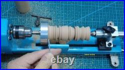 Multi-Purpose Mini Lathe Machine for Wood & Metal Cutting, Grinding, Polishing