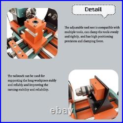 Multifunctional Mini Woodworking Lathe 220V Single-phase Teaching Lathe