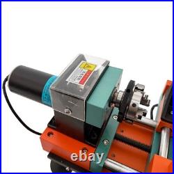 Multifunctional Mini Woodworking Wood /Plastic/ Metal Lathe 220V Single-phase