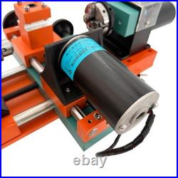 Multifunctional Mini Woodworking Wood /Plastic/ Metal Lathe 220V Single-phase