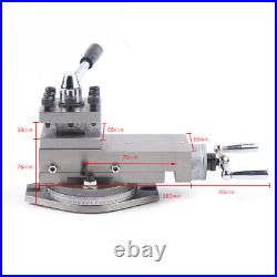 New At300 80mm Lathe Tool Post Assembly Metalworking Mini Lathe Part 160+90mm