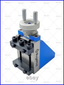 New Model Mini Lathe Milling Vertical Slide Tool Holder, Cast Iron Quick-Change