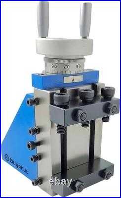 New Model Mini Lathe Milling Vertical Slide Tool Holder, Cast Iron Quick-Change