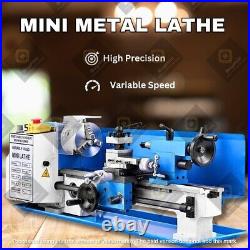 Package of 1 x Mini 7 x 14 Lathe Machine with 6 Free Compatible Accessories-USA