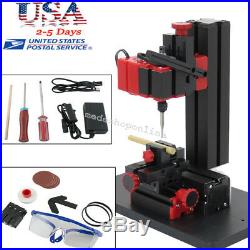 Portable Mini 6in1 Machine Wood Metal DIY Tool Jigsaw Milling Lathe Drilling USA