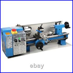 Precise Benchtop Metal Lathe CNC Machine DIY Mini Metalworking Lathe