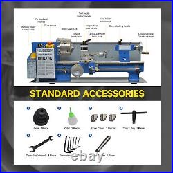 Precise Benchtop Metal Lathe DIY Mini Metalworking Lathe CNC Standard Model New