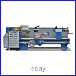 Precise Benchtop Metal Lathe DIY Mini Metalworking Lathe CNC Standard Model New