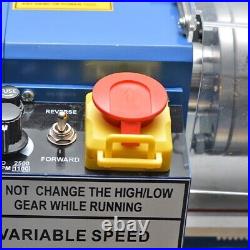 Precise Benchtop Metal Lathe DIY Mini Metalworking Lathe CNC Standard Model New