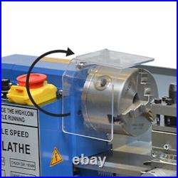 Precise Benchtop Metal Lathe DIY Mini Metalworking Lathe CNC Standard Model New