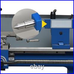Precise Benchtop Metal Lathe DIY Mini Metalworking Lathe CNC Standard Model New
