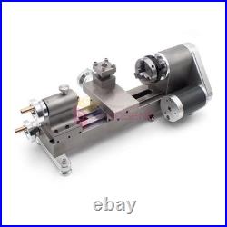 Precision DIY Mini Lathe Small Desktop Micro Lathe Machine for Wood Metal