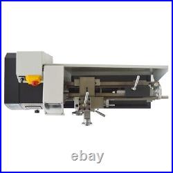 Precision Mini Metal Lathe 900W 110V Micro Lathe Metric Thread WM210V Type