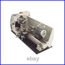 Precision Mini Metal Lathe 900W 110V Micro Lathe Metric Thread WM210V Type