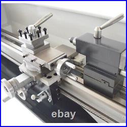 Precision Mini Metal Lathe 900W 110V Micro Lathe Metric Thread WM210V Type