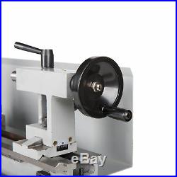 Precision Mini Metal Lathe Metalworking DIY Processing Variable Speed 8x 14