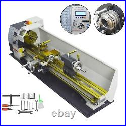 RC-210E 832 Mini Bench Metal Lathe Metric/Inch Metalworking Brushless Motor