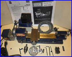 Rare SHERLINE 1000 Blue Australia All Brass Watch LATHE Power feed Mill Tooling