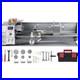 SIHAO 1100w Mini Lathe Mini Metal Lathe 38mm Spindle 3-Jaw Chuck 220x600mm