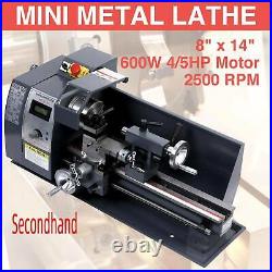 Secondhand 600w 8x14 Variable-Speed Mini Metal Lathe Motor Metalworking